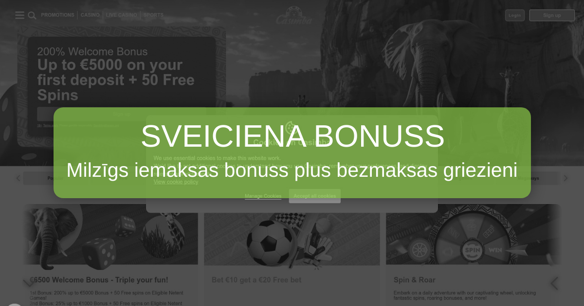 Casimba Casino Latvija