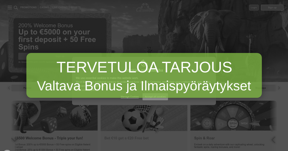 Casimba Casino Suomi