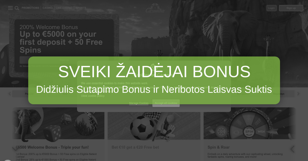 Casimba Casino Lietuva